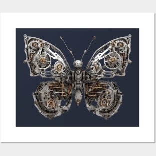 Mechanical Butterfly Posters and Art